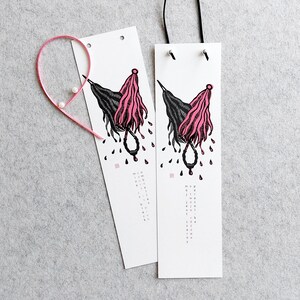 Paraplu's muurkunstprint, gedichtenkaart muurdecor, kunstwerken in Japanse stijl, originele linosnede voor liefhebbers.