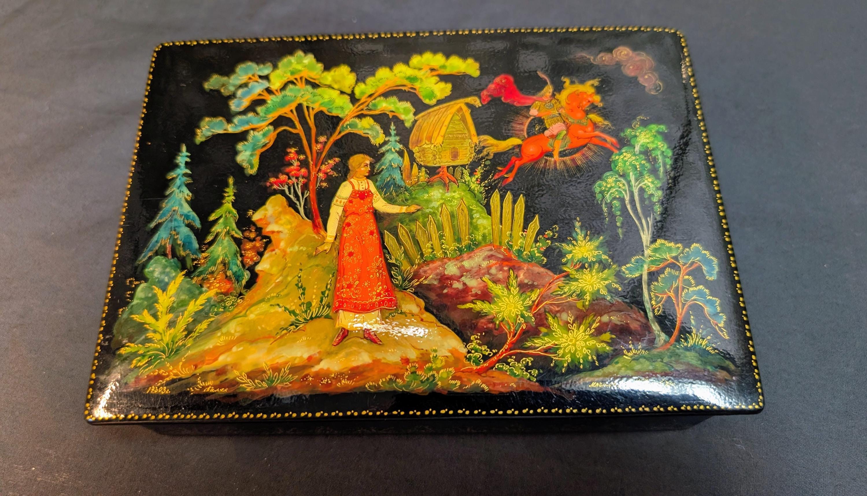 Palekh Box - Etsy