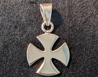 Sterling Silver Cross Pend/charm, Mexico TL-39