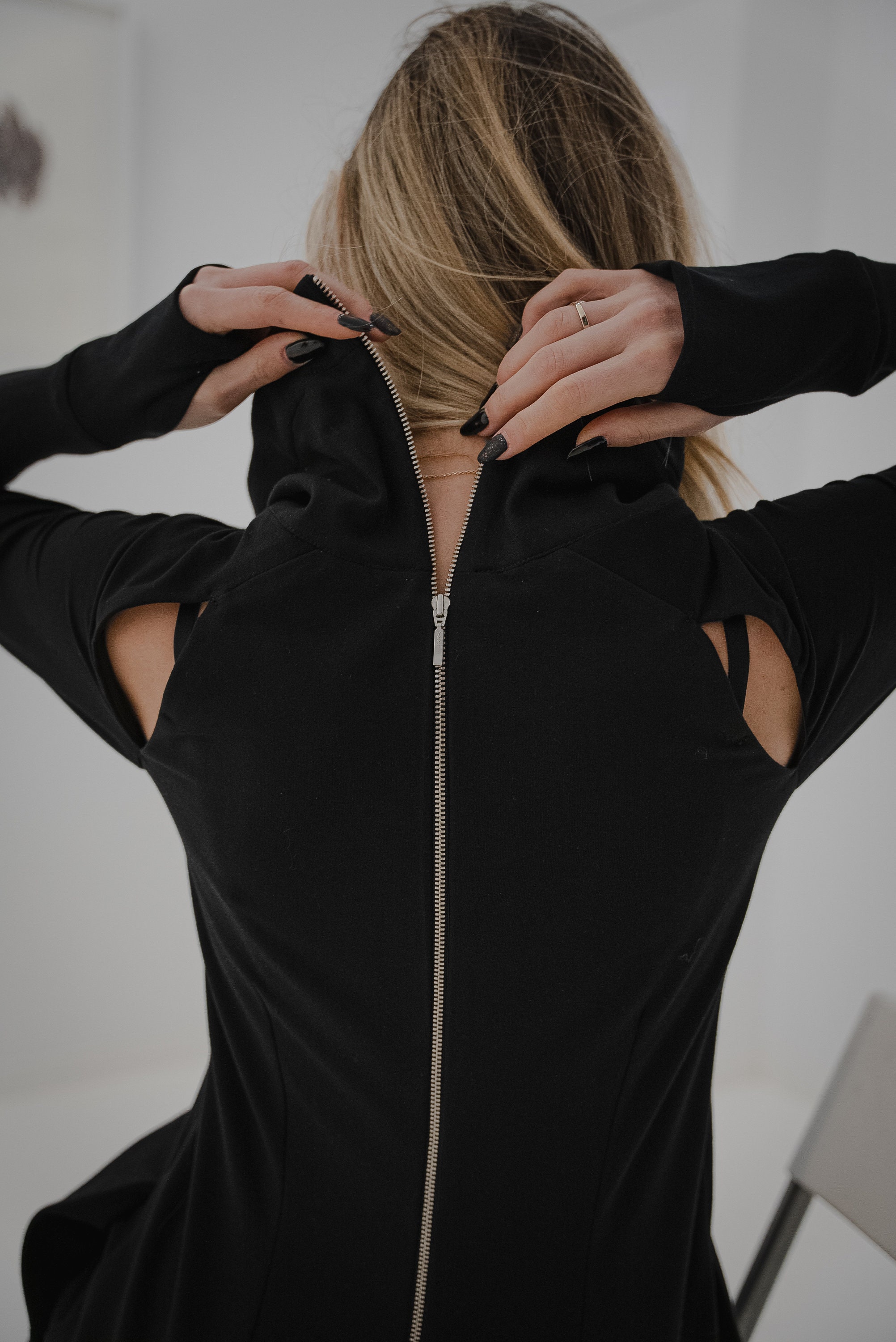 Black Cotton Jumpsuit Women Romper With Back Zipper 2 Etsy Black Cotton Jumpsuit Women Romper With Back Zipper 2 Etsy