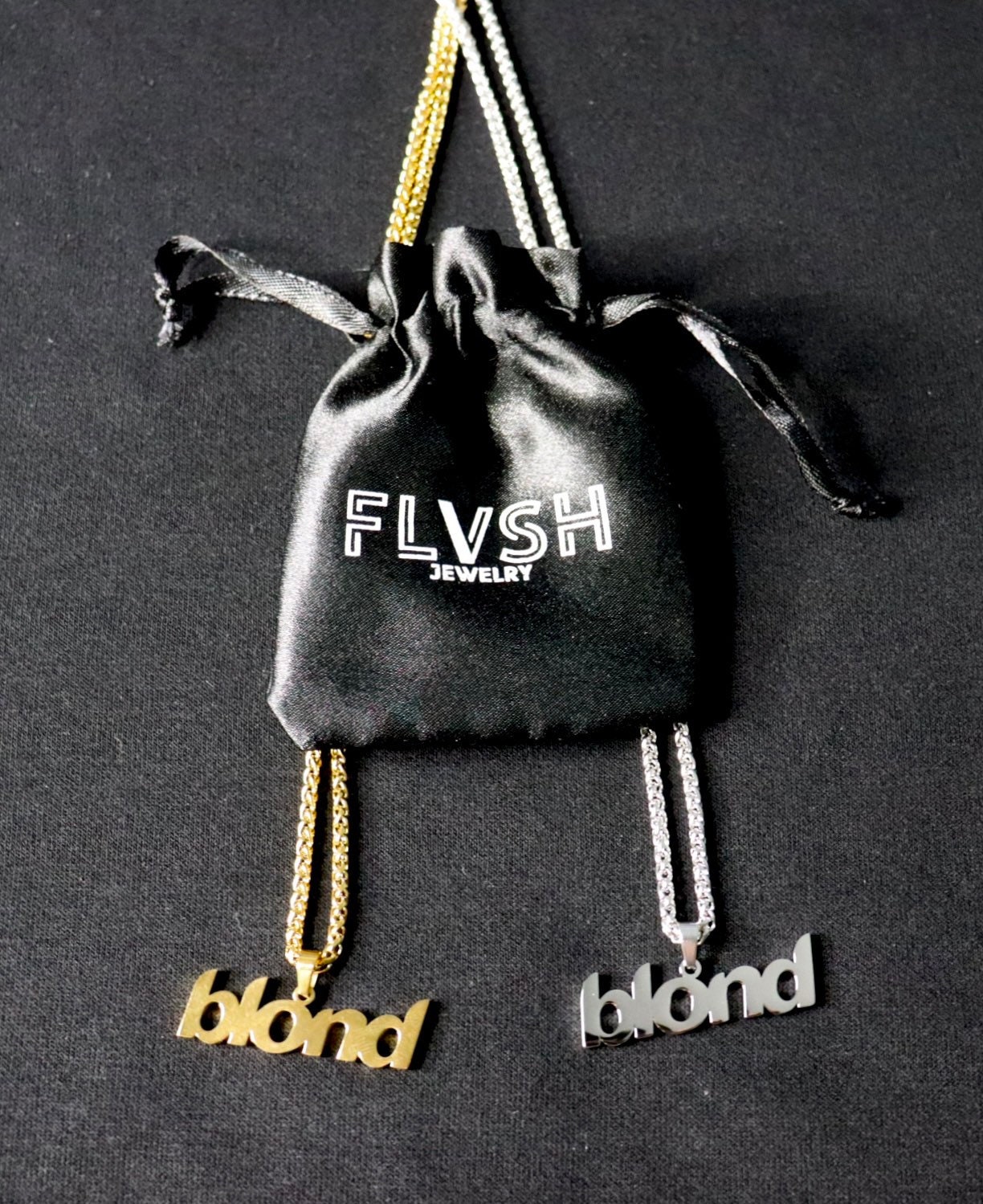 Blond Stainless Steel Necklace – Gifts From The Crypt