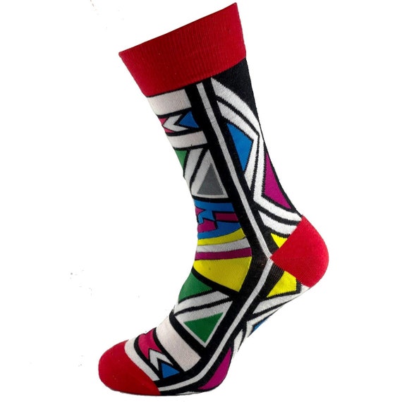 Royal Ndebele African Print Unisex Cultural Fashion Socks - Etsy