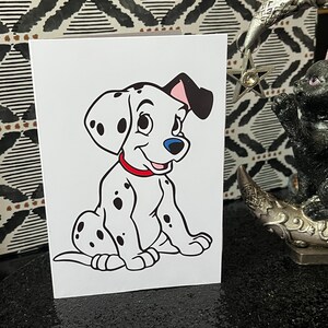 Carte d’anniversaire les 101 dalmatiens