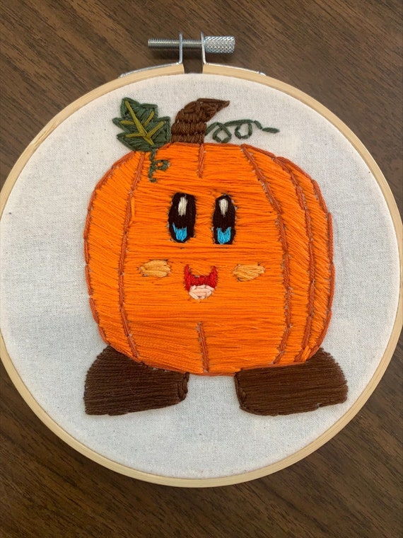 Pumpkin Kirby - Etsy