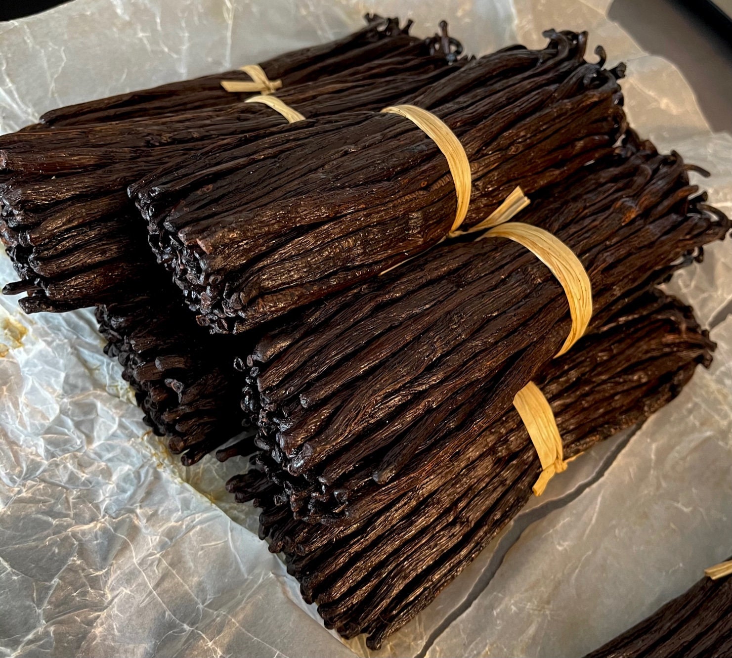 50 Gousses Vanille Bourbon Madagascar 18+cm