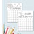 Coloring Calendar Perpetual Calendar Calendar for Kids Printable ...