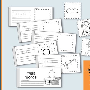CVC Books Set 3 | CVC Words | Printable | Phonics | CVC Words | Early Reading | Preschool | Kindergarten | Level 2 | Beginner Reading
