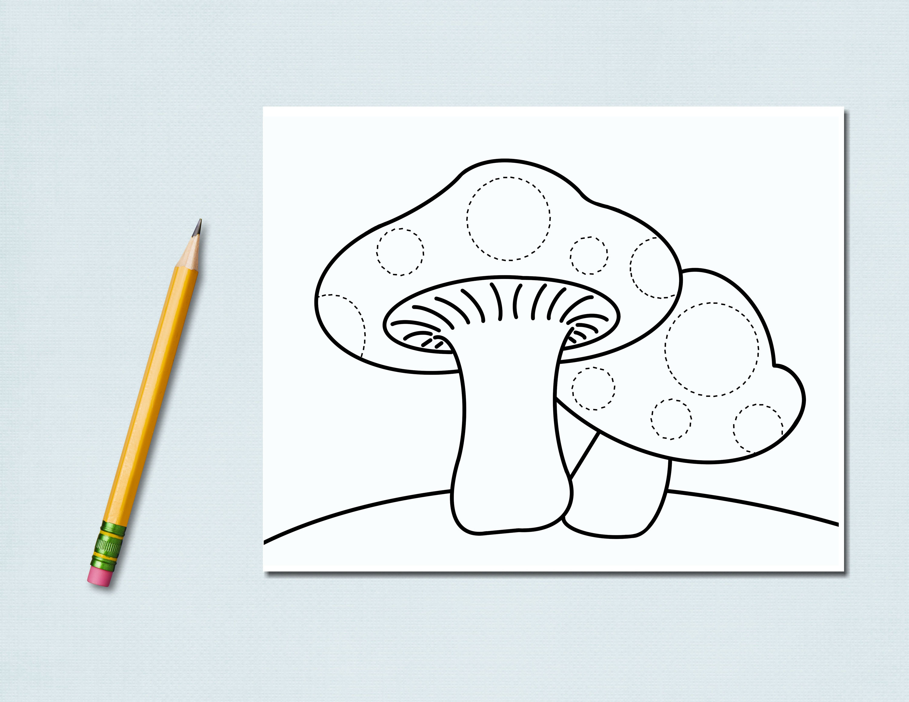 Nature Tracer Pages Kids Trace Pages Kids Coloring Pages Pencil