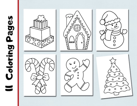 christmas coloring book for kids christmas coloring pages kids kids  christmas