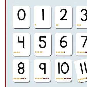 Zahlenkarten 0-20 | Abacus Karteikarten | Bis 20 zählen | Karteikarten | Zahlen | Hausschule | Lernkarten | Zählen | Rechtsanfang