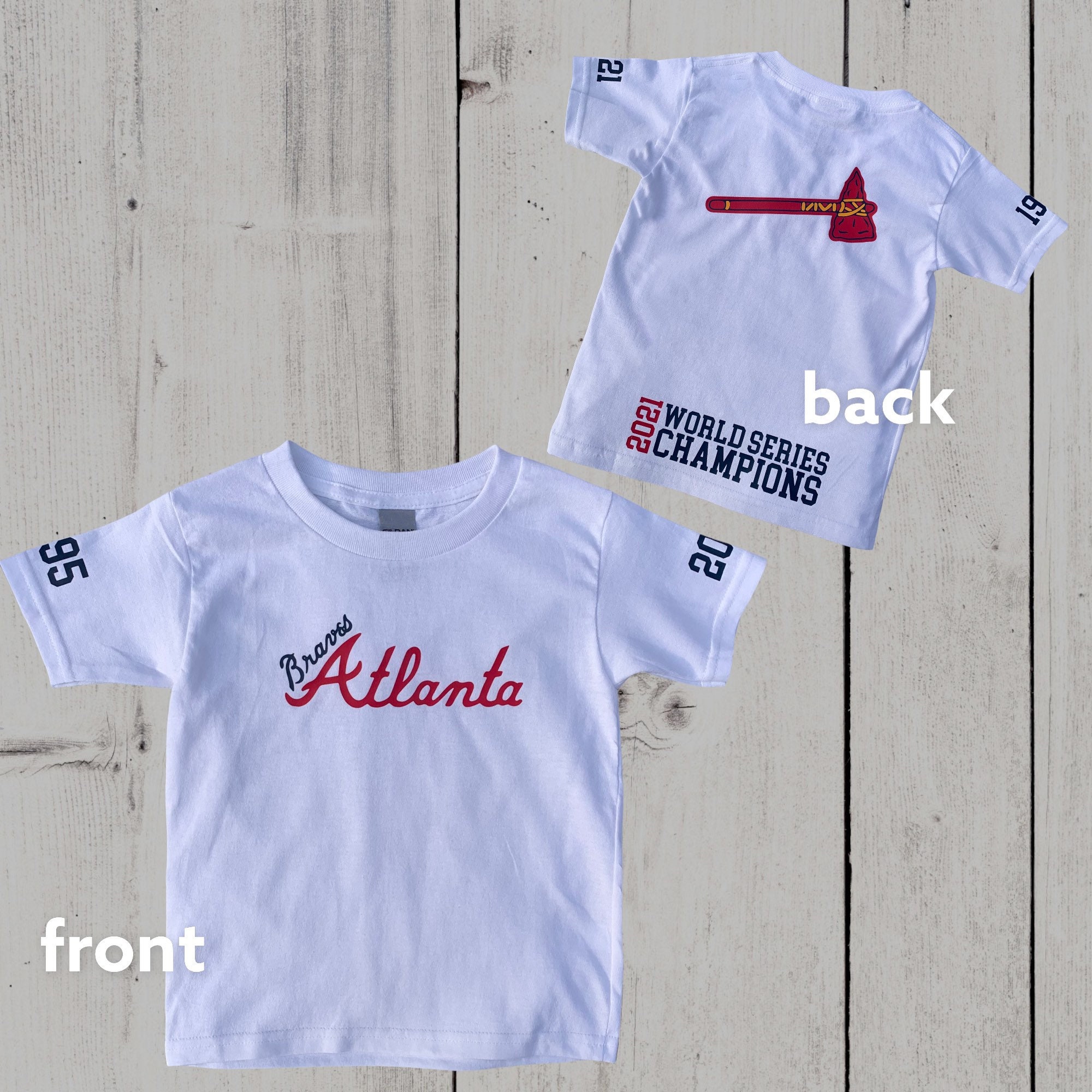 Atlanta Braves Win the 2021 World Series Infant Bodysuit or 