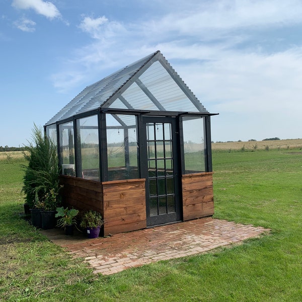 10x12, 10x16, 10x20 Greenhouse Plans, Simple modular design for backyard gardeners