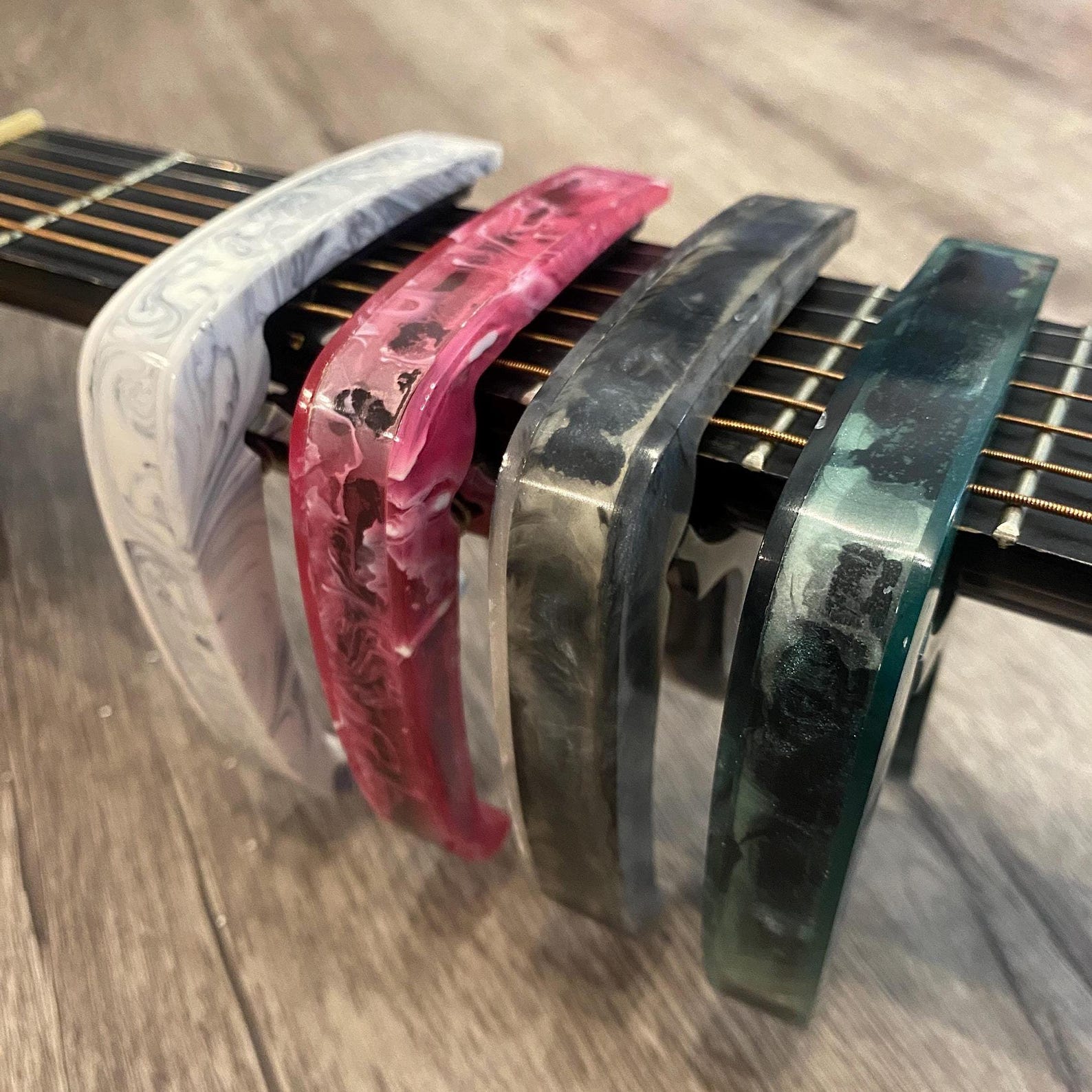 Handmade Resin Capo for 6 String Guitar - Etsy