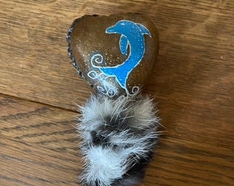 Hochet chamanique dauphin