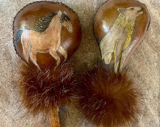 Image de l'article à la une: Hochet chamanique personnalisé