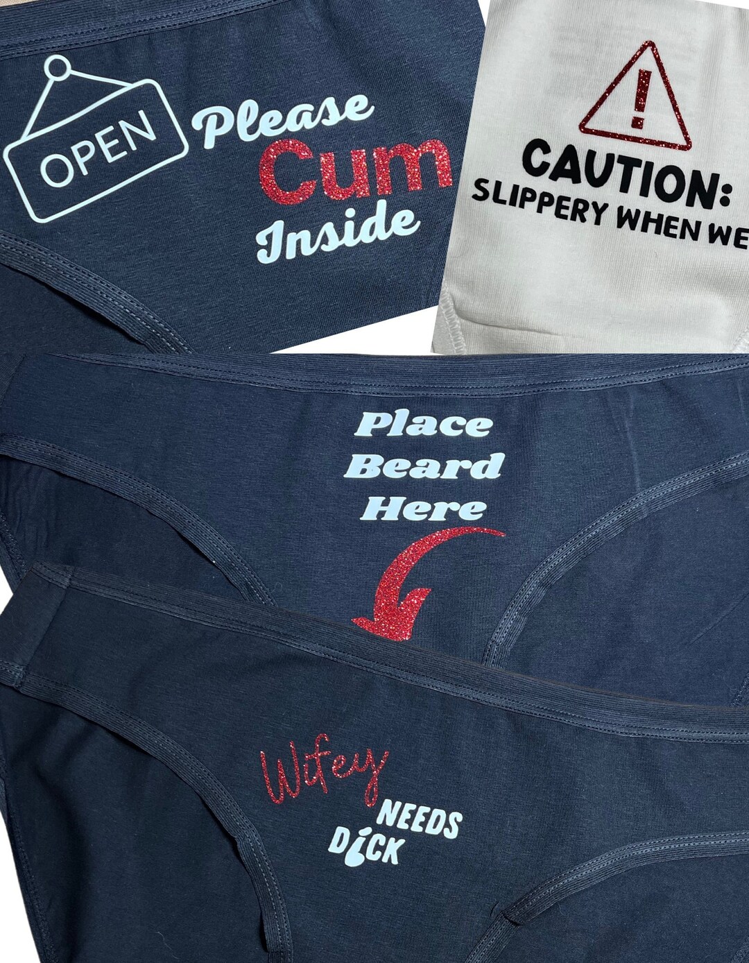 Funny Naughty Panties Bachelorette Party Gift Etsy