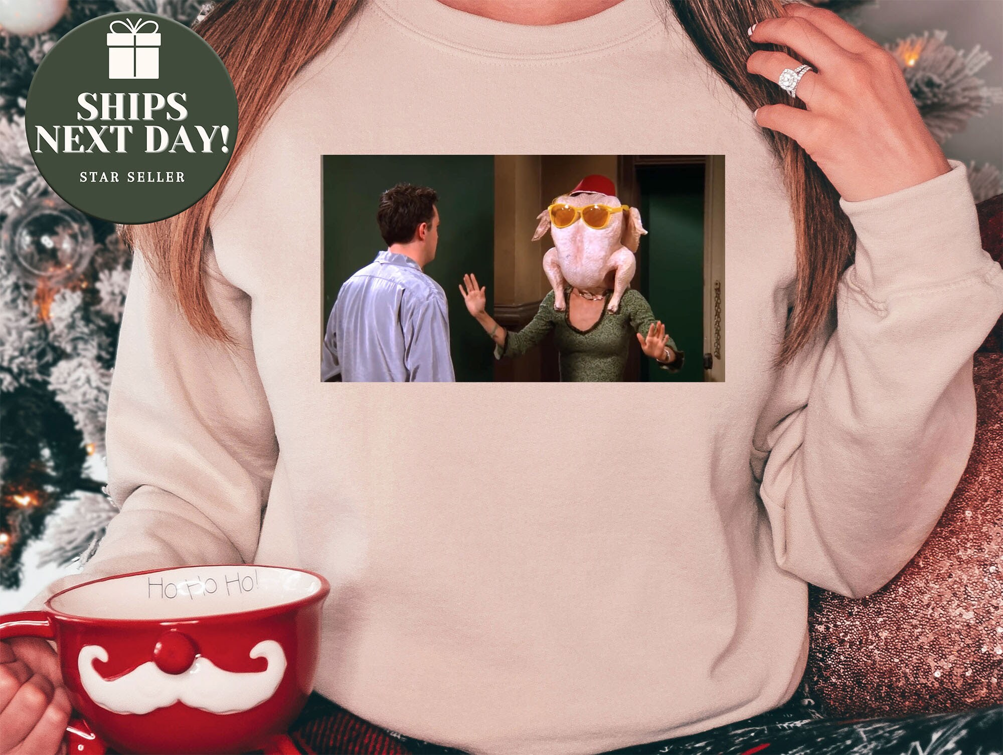 Friends Thanksgiving Sweater - Etsy