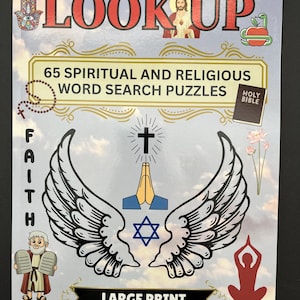 LOOK UP: 65 Spiritual and Religious Word Search Puzzles