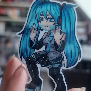 BBnoMiku Hatsune Miku Vocaloid Cosplay vinyle autocollant