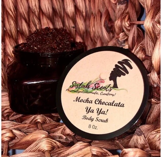 Black Owned All Natural Coffee Body Scrub, Choose Your Own Scents Etsy