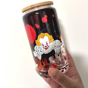 Horror clown tumbler