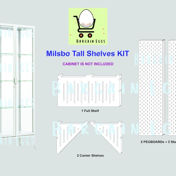 Acrylic Shelf for Ikea Tall Milsbo Greenhouse Etsy