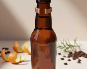 Marcador de tapa de botella de vidrio personalizado impreso en 3D