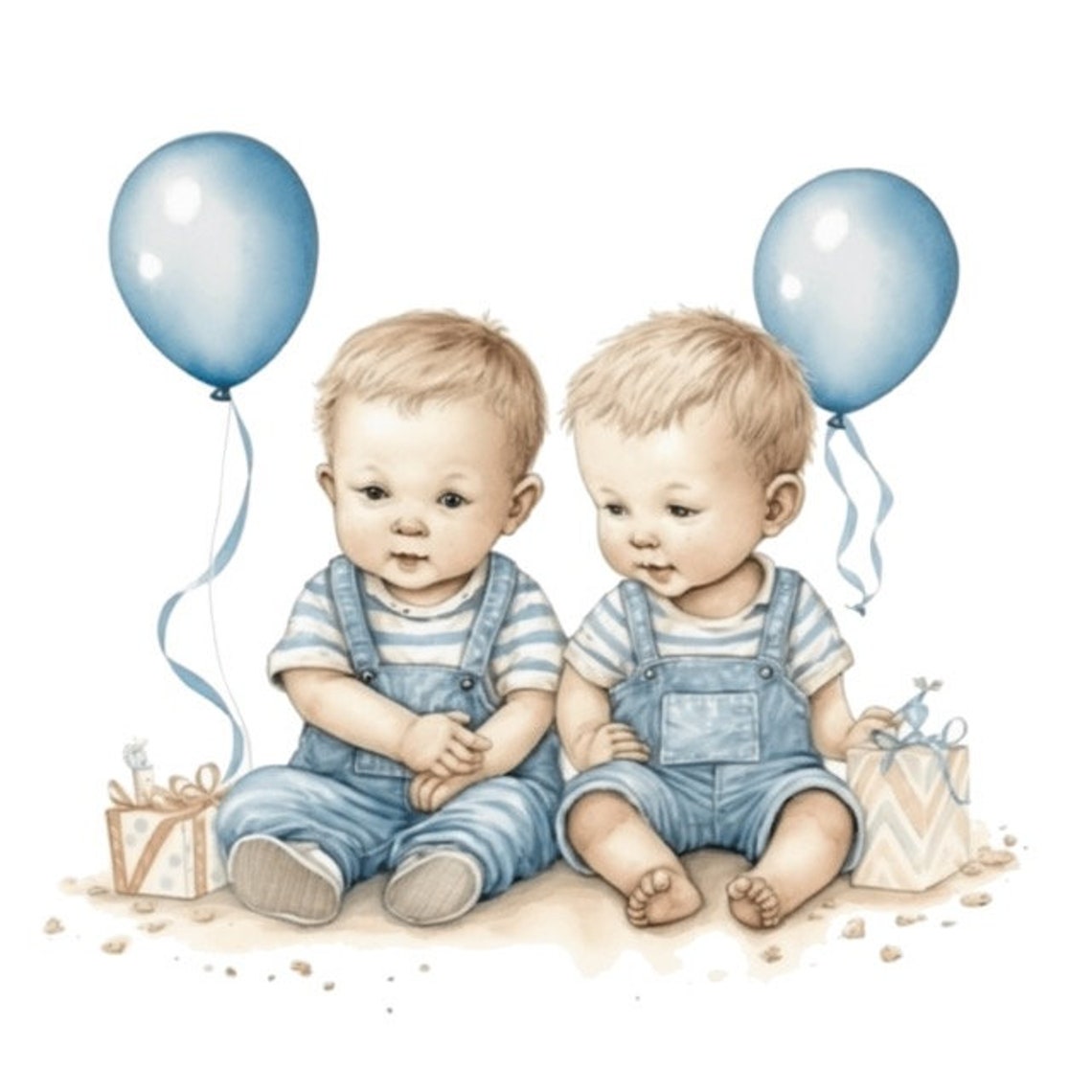 twin-boys-birthday-card-watercolor-clip-art-sublimation-graphics-4-png