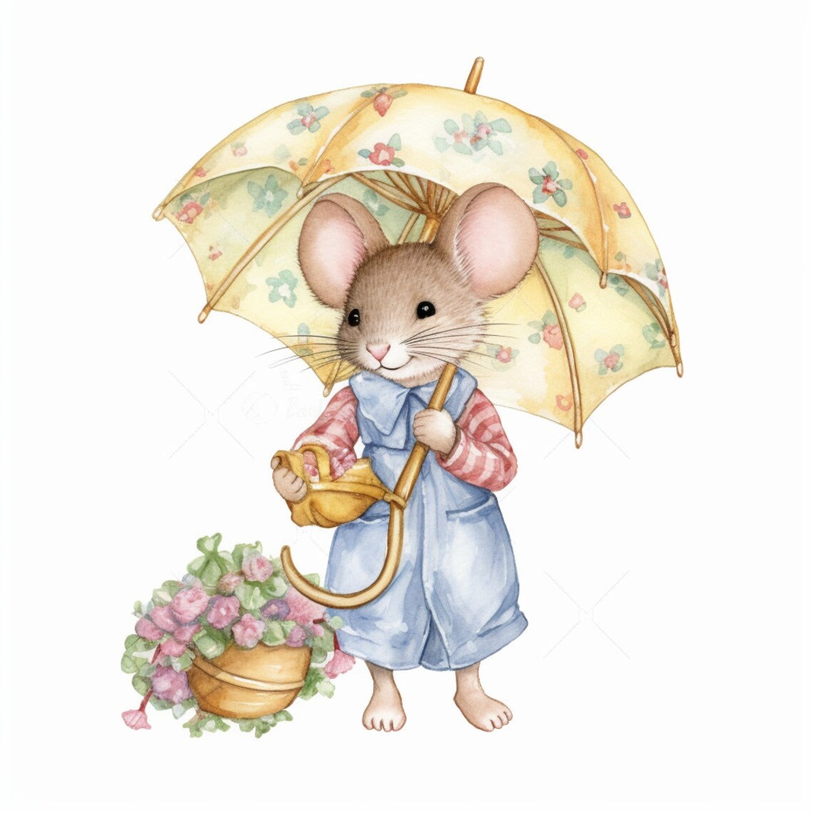 Cute Mouse Clipart 8 High Quality JPG Digital Download Card - Etsy