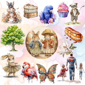 Aangepaste aquarel PNG commercieel gebruik illustraties aangepaste volgorde PNG, klant verzoek illustratie illustraties Gepersonaliseerde clipart-afbeeldingen