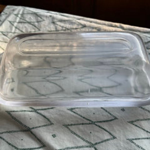 Glass Butter Dish Etsy