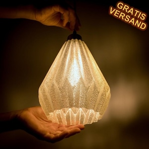 Paralume | varie versioni | Lampada a sospensione | Stampa 3D | origami