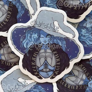 Ranni The Witch, Lunar Princess Vinyl Sticker, Elden Ring Video Game Fan Art