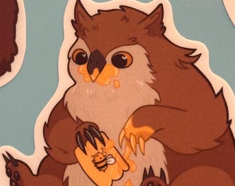 Sticker ourson : DND TTRPG, Baldur's Gate 3