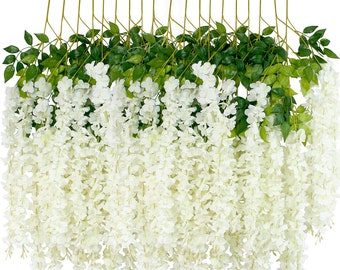 Plantas artificiales, flores de acacia, plantas, vegetación, plantas decorativas, decoración del hogar, decoración de bodas, alta calidad