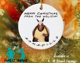 Holiday Armadillo Ornament (Friends)