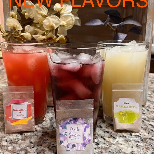 Loaded Tea Kit for 32 Oz Loaded Teas to Go Stocking Stuffer Etsy