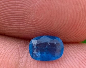 RARE 0.90 Carat Fluorescent Top Quality Faceted Afghanite Cut Gemstone