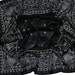 STARS SUN & MOON Black Hippie Silky Scarf 27”x27” 