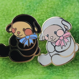 Comfy Creatures Hard Enamel Pins: Lamb