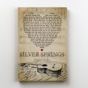 Silver Spring lyrics new