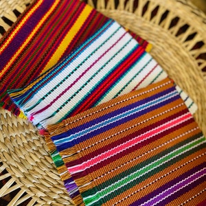 Guatemalan Handwoven Napkin, Textile Cloth, Placemat, Artisan Made ...