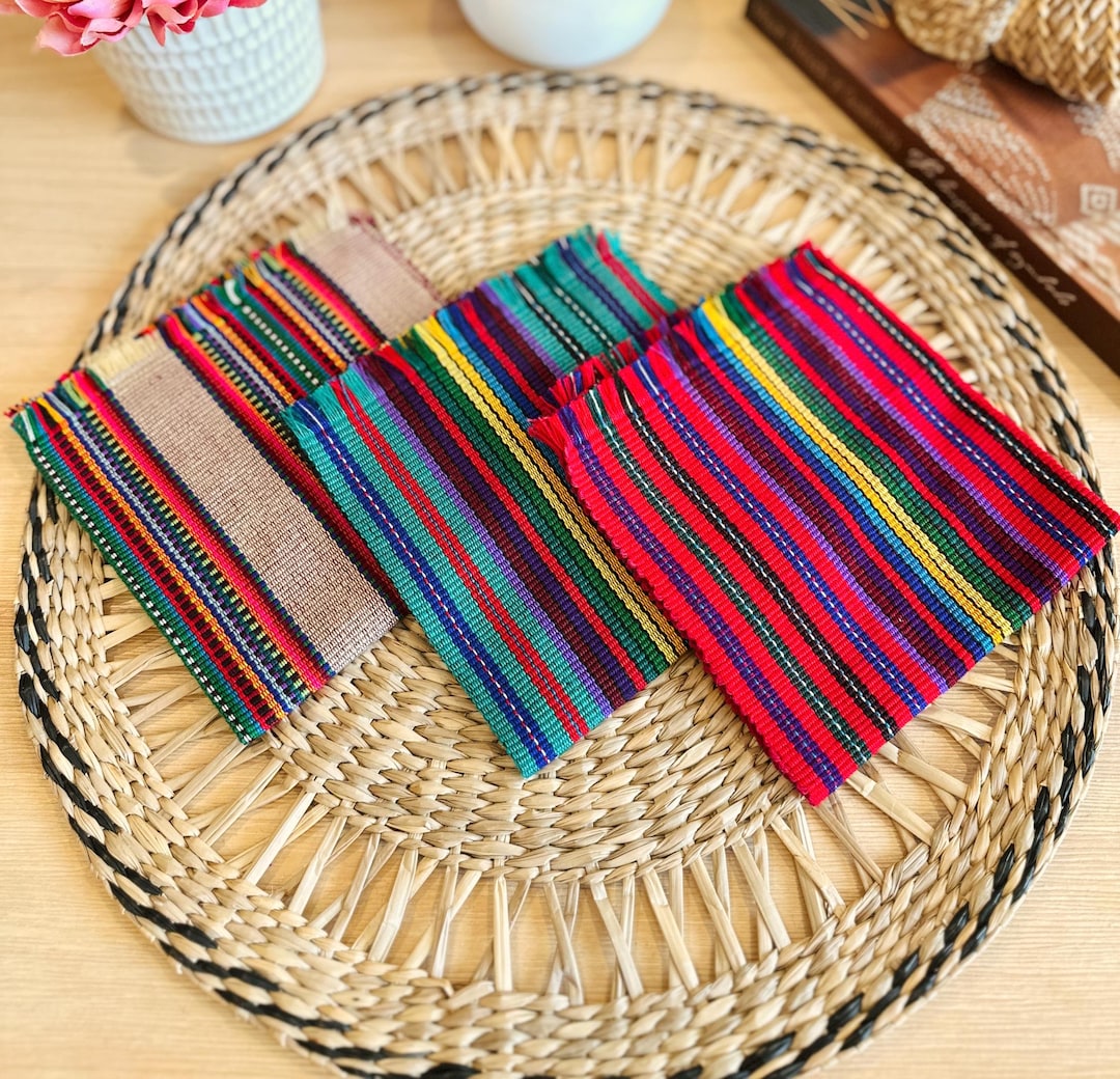 Handwoven Napkin, Textile Cloth, Placemat, Wedding Decor, Holiday ...