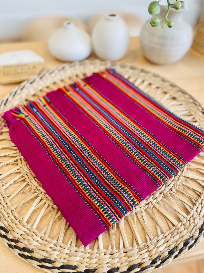 Handmade Guatemalan Tortilla Warmer, Bread Cloth (18x18)