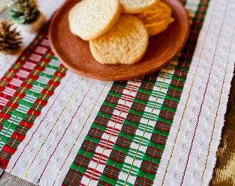 Guatemalan placemats, Table placemats, Guatemalan textile, Christmas home decor, Artisan made