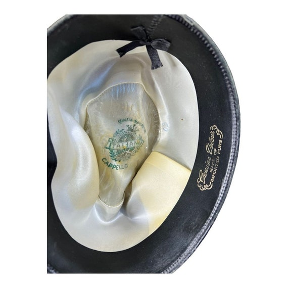 Cappello Fedora Vintage In Lana - Stile Jazz Anni '20 | Per Matrimoni Ed Eventi Eleganti - Foto 11