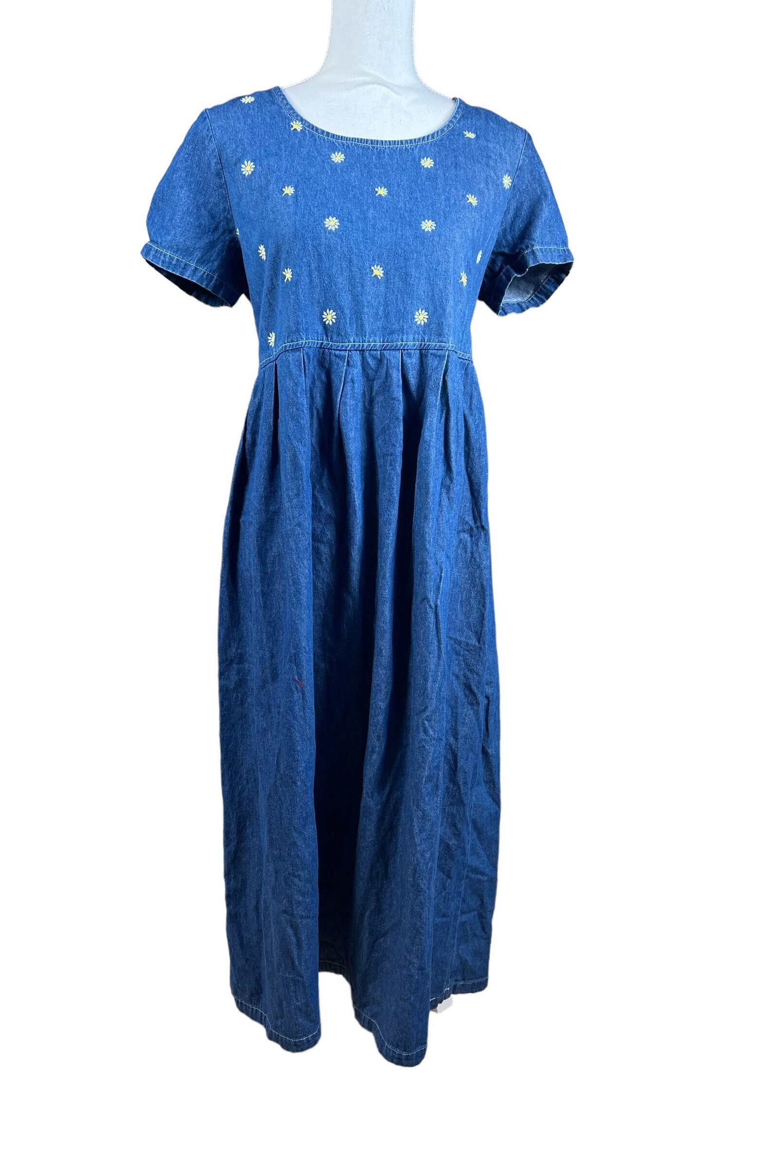 white christmas dresses Xenia Denim Dress main image 1