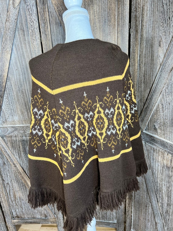 Mid Century Poncho! - image 4