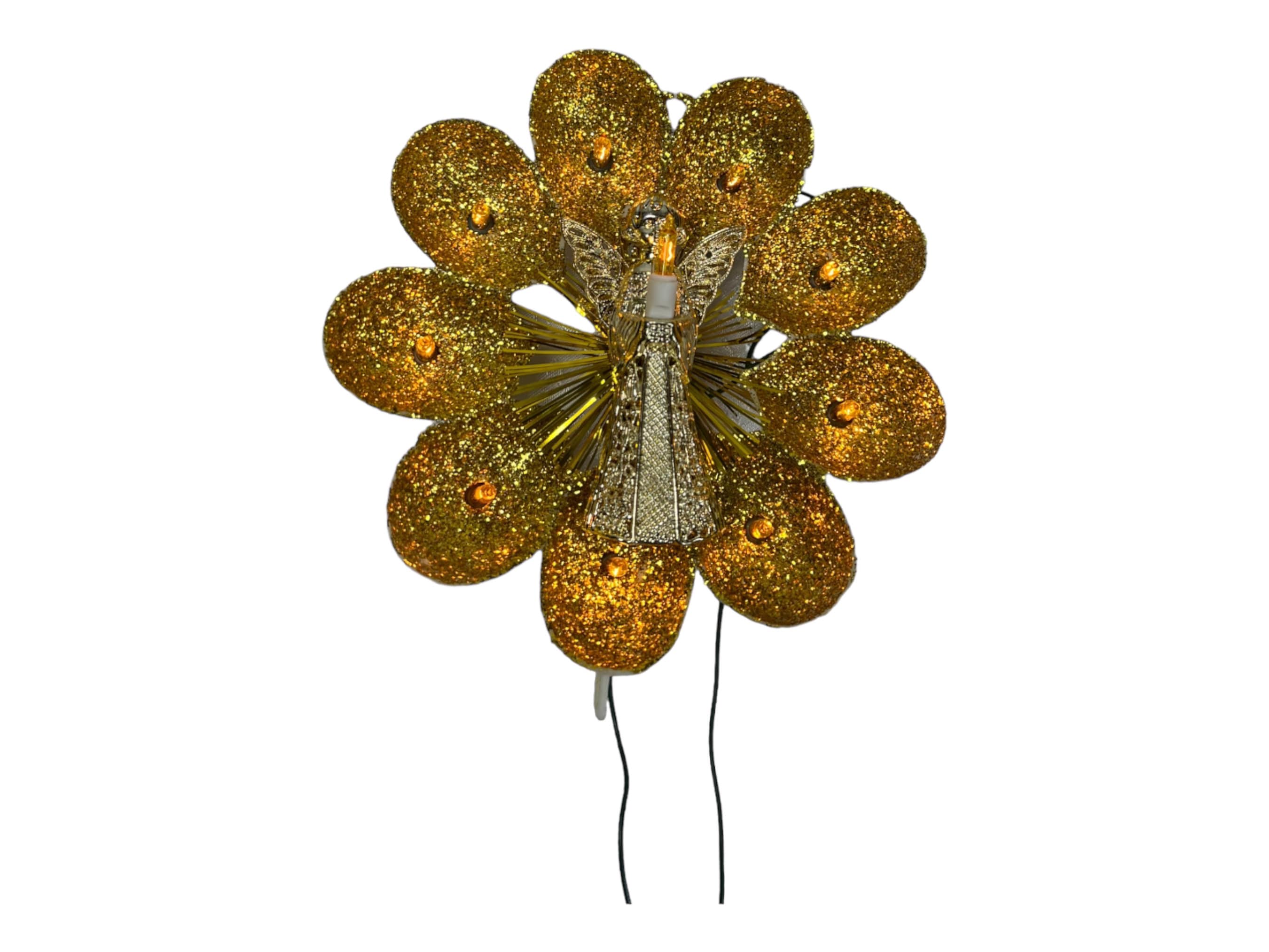 Midcentury Lighted Tree Topper Etsy