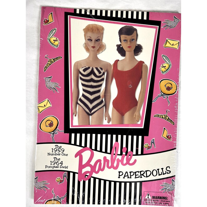 Vintage Paper Doll Barbie Etsy